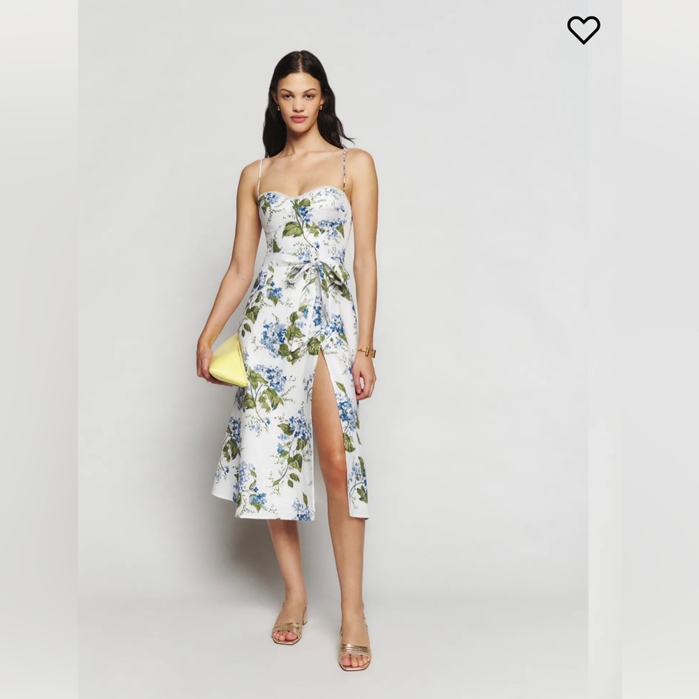 Reformation Kieryn Linen Dress